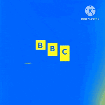 a poster for bbc beebies with a crown