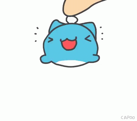 Blue Bug Cat GIF - Blue Bug Cat Capoo GIFs
