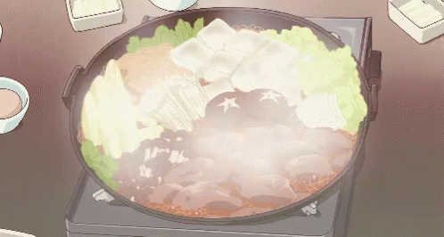 すきやき　すき焼き GIF - Sukiyaki Anime Food GIFs