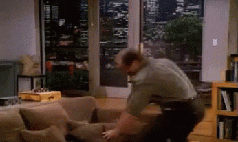 Feeling The Rage GIF - Pillow Hit Punch GIFs