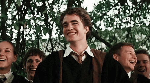 Cedric Diggory Laughing GIF - Cedric Diggory Laughing Robert Pattinson GIFs