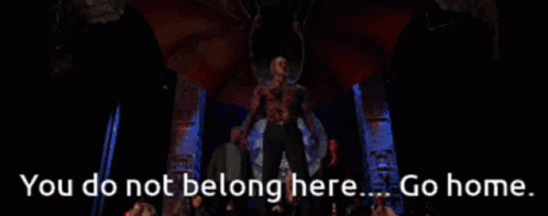 Lucifer Go Home GIF - Lucifer Go Home You Dont Belong Here GIFs