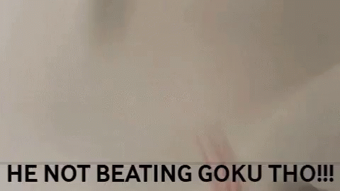 Rainey Goku GIF - Rainey Goku Not GIFs