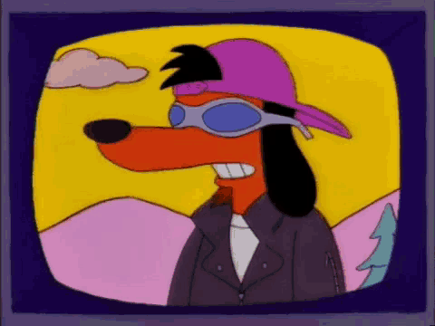 The Simpsons Poochie GIF - The Simpsons Poochie Returned To His Planet GIFs