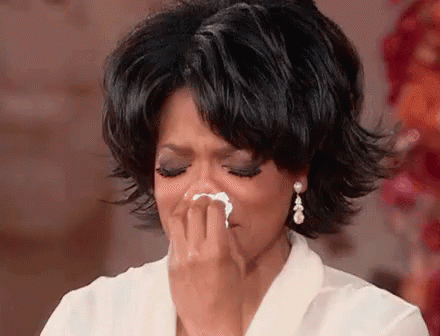 Lágrimas Lágrima No Lenço GIF - Oprah Crying Tears GIFs