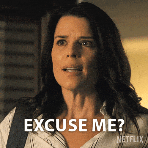 Excuse Me Maggie Mcpherson GIF - Excuse Me Maggie Mcpherson Neve Campbell GIFs