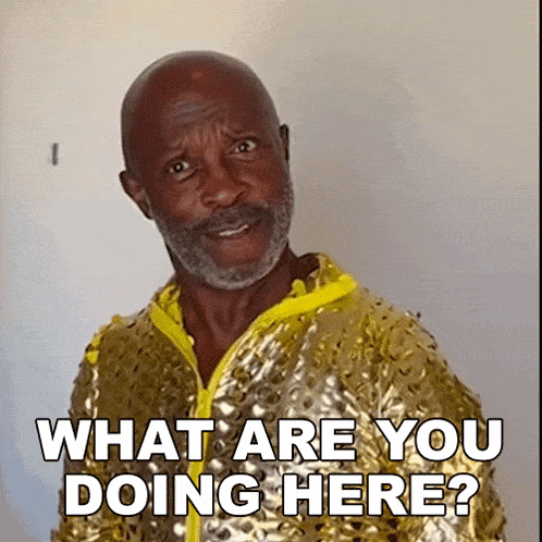 What Are You Doing Here Jessay Martin GIF - What Are You Doing Here Jessay Martin Oldgays GIFs