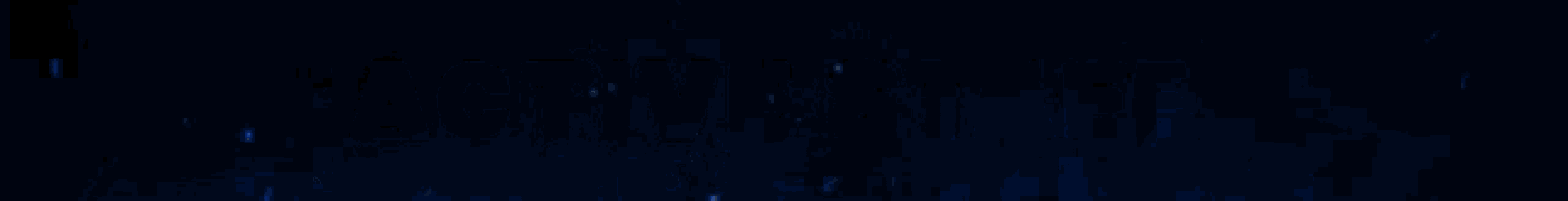 a dark blue background with a few lines of light