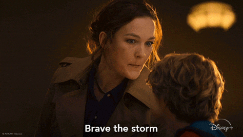 Brave The Storm Sally Jackson GIF - Brave The Storm Sally Jackson Percy Jackson And The Olympians GIFs