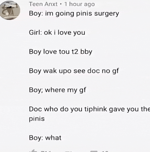 a screenshot of a conversation between a girl and a boy