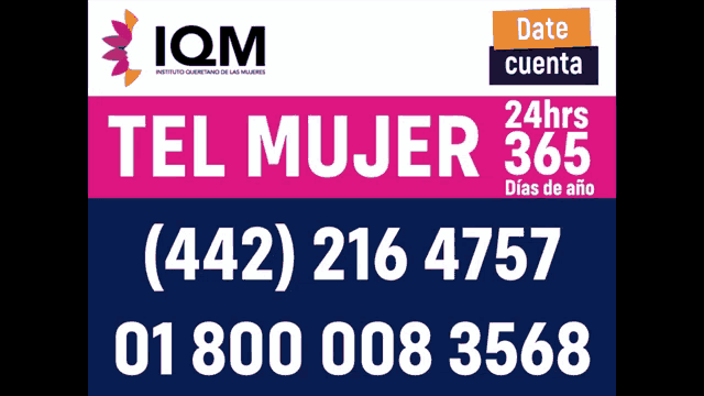 a pink and blue sign that says iqm