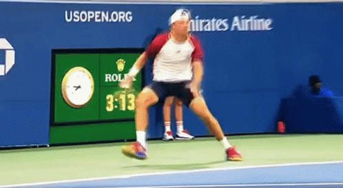 Tommy Paul Forehand GIF - Tommy Paul Forehand Slide GIFs