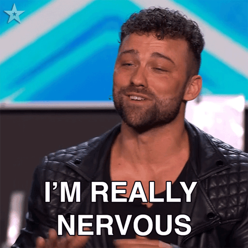 Im Really Nervous The Forbidden GIF - Im Really Nervous The Forbidden Britain'S Got Talent GIFs
