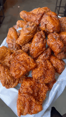 Korean Fried Chicken Food GIF - Korean Fried Chicken Food Fried Chicken GIFs