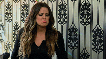 Pouty Lip GIF - Kuwtk Keeping Up With The Kardasians Khloe GIFs