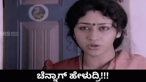 Chennaag Heludri Chennag Heludri GIF - Chennaag Heludri Chennag Heludri Chandu Kannada Comedian GIFs