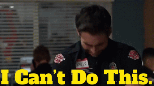 Station19 Travis Montgomery GIF - Station19 Travis Montgomery I Cant Do This GIFs