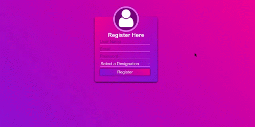 Registration Form Placeholder Registration GIF