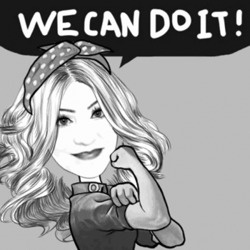 We Can Do It Strong Woman GIF - We Can Do It Strong Woman Flex GIFs