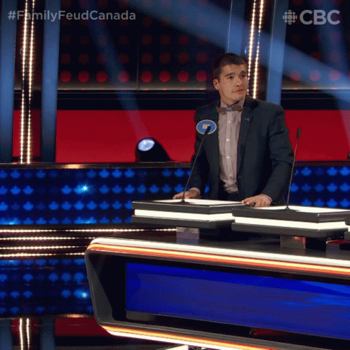 Look At That Family Feud Canada GIF - Look At That Family Feud Canada Excited GIFs