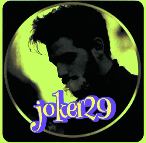 a picture of a man with the name joker29