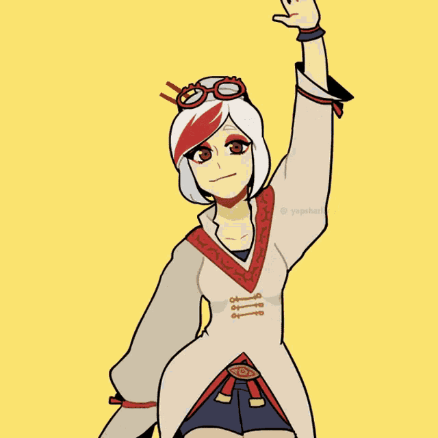 a cartoon drawing of a girl with check it written above her