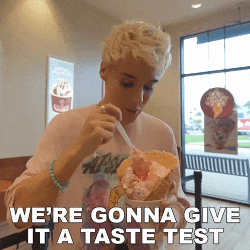 We'Re Gonna Give It A Taste Test Raphael Gomes GIF - We'Re Gonna Give It A Taste Test Raphael Gomes We'Ll Try It Out GIFs