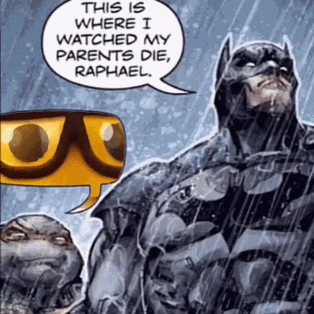 Batman Nerd Emoji GIF