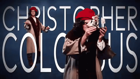 Christopher Columbus GIF - Epic Rap Battles Of History Christopher Columbus Explorer GIFs