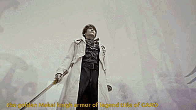 Makai Knight Golden Makai Knight GIF - Makai Knight Golden Makai Knight Sword GIFs