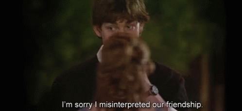 Jim And Pam The Office GIF - Jim And Pam The Office Im Sorry Misinterpreted Our Friendship GIFs