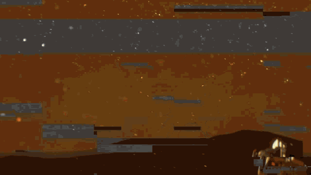 a computer generated image of fighter jets flying in the sky with explosions in the background