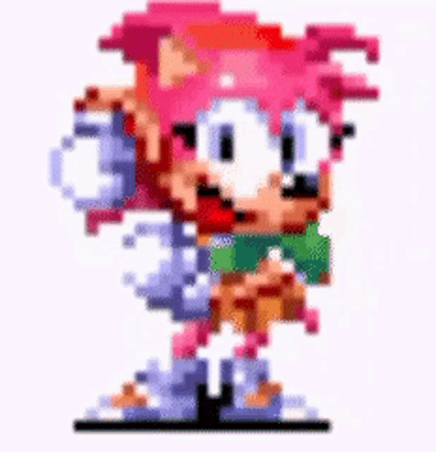 Rosy The Rasc Amy Rose GIF - Rosy The Rasc Amy Rose Sonic GIFs