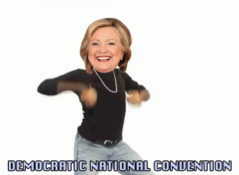 Democratic National Convention Dnc GIF - Dnc Hillary Clinton Dance GIFs