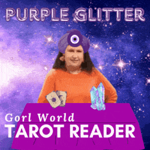 Purple Glitter Gypsy GIF - Purple Glitter Gypsy Crime Gypsy GIFs