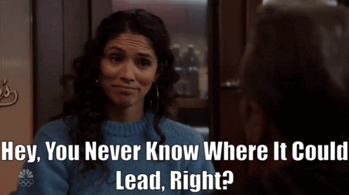 Chicago Fire Stella Kidd GIF - Chicago Fire Stella Kidd You Never Know Where It Could Lead GIFs