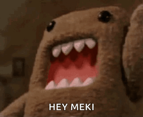 Meki Hey Meki GIF - Meki Hey Meki Domo GIFs