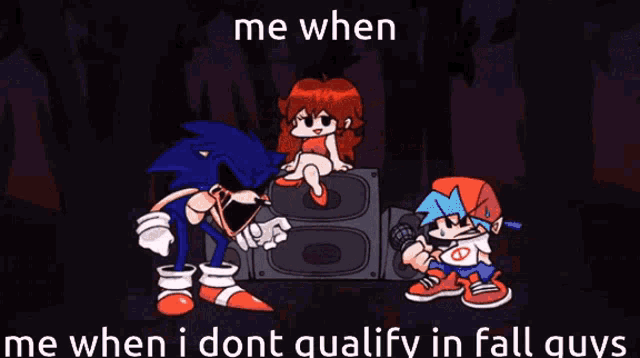 Fall Guys Sonic GIF - Fall Guys Sonic Sonicexe GIFs