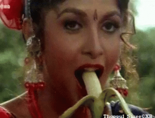 Ramya Krishnan Indian Actress GIF - Ramya Krishnan Indian Actress Eating GIFs