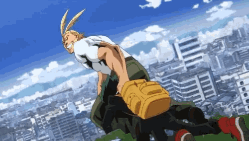 Anime Allmight GIF - Anime Allmight Hero Academia GIFs