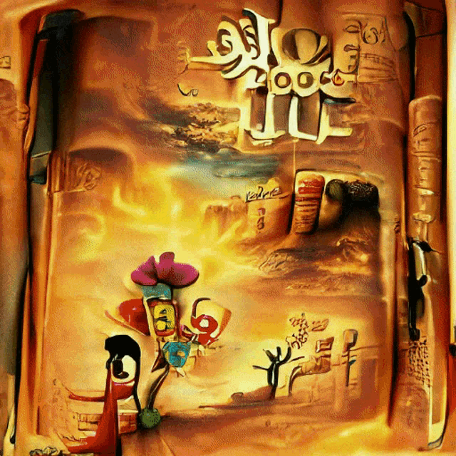 Book Of Life Virtualdream GIF - Book Of Life Virtualdream Ai GIFs