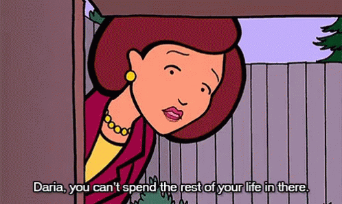 Why Not GIF - Daria Life Come Out GIFs