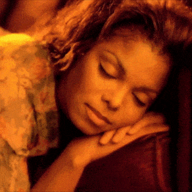 Sleeping Janet Jackson GIF