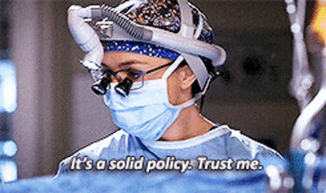 Greys Anatomy Amelia Shepherd GIF - Greys Anatomy Amelia Shepherd Its A Solid Policy GIFs