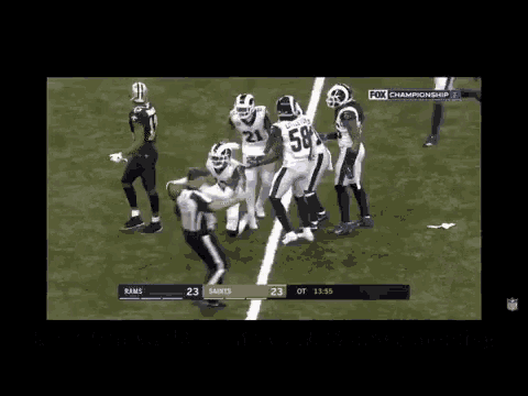 rams fans walking into work monday morning on fox