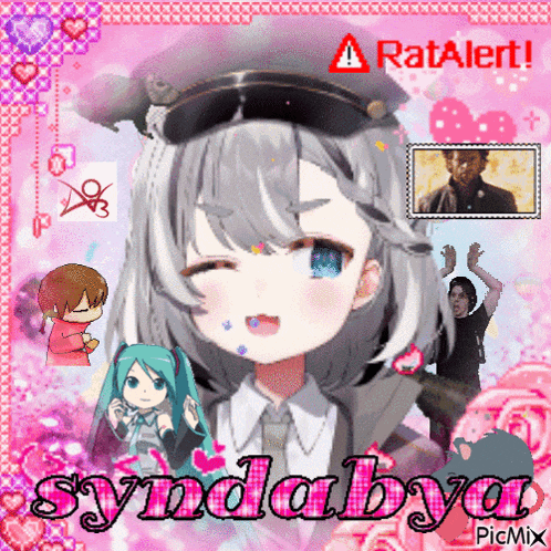 a picture of a girl with the name syndabya