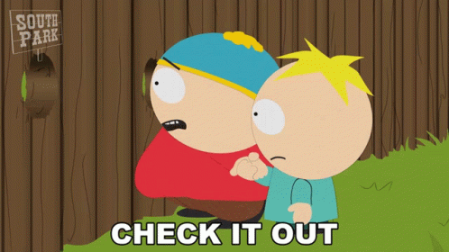 Check It Out Eric Cartman GIF - Check It Out Eric Cartman Butters Stotch GIFs