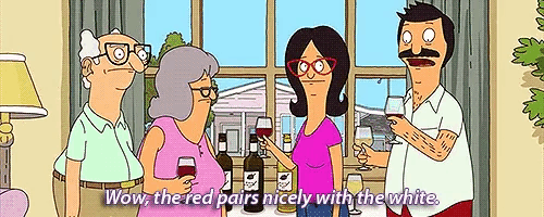 bob 's burgers is a cartoon show about a family having a party .