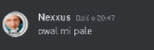 a blurred image of a person with the words nexxus written on it