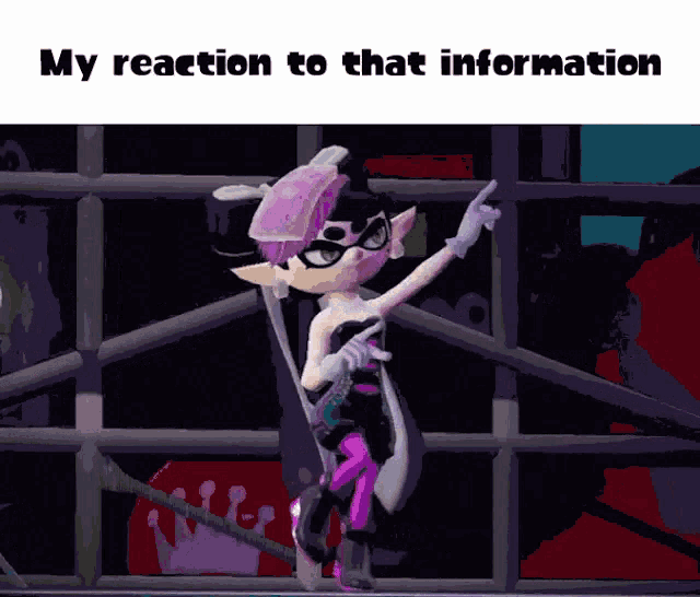 My Reaction To That Information Splatoon GIF - My Reaction To That Information Splatoon GIFs